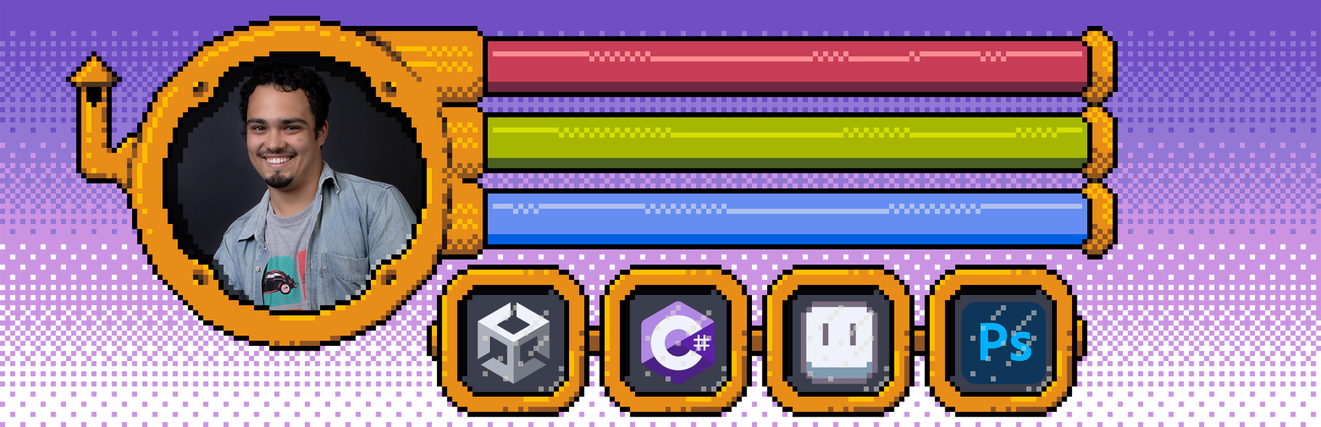 Header de apresentação